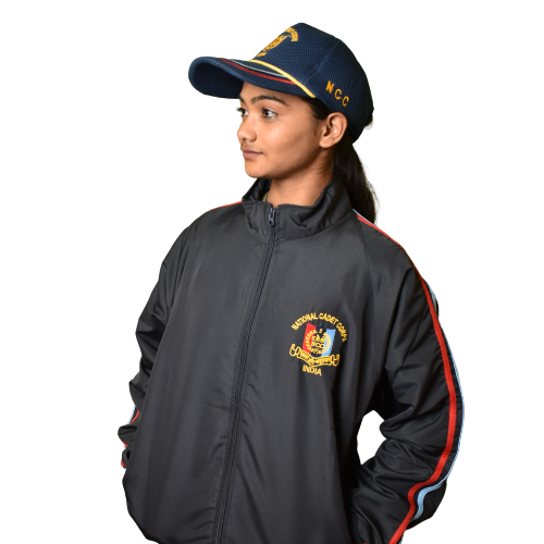 NCC Parachute Tracksuit With Lower For NCC Cadets – Mission NCC Store