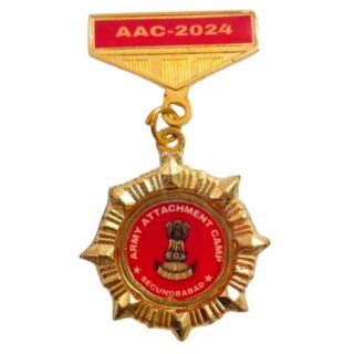 Army Attachment Camp Secunderabad NCC Camp Badge 2024 | AAC Secunderabad 2024 NCC Camp Badge 2024 | Army Attachment Camp NCC Camp Badge