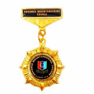 Advance Mountaineering Course Nimas 19 NCC Camp badge 2023 | Advance Mountaineering Course Nimas 19 NCC Camp badge | Advance Mountaineering Course Camp Badge |