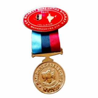 EBSC Camp Jalgoan Badge With Medal 2024 | NCC Ek Bharat Shreshtha Bharat Camp Badge With Medal