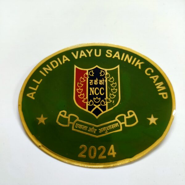 ALL INDIA VAYU SAINIK CAMP Badge 2024 | AIVSC 2024 Ncc Camp Badge 2024 | All India Vayu Sainik Camp Badge Set 2024 metal