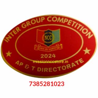 Inter Group Competition Ap & T Directorate NCC Camp Badge 2024 | Inter Group Competition Ap & T NCC Camp Badge | IGC AP & T NCC Camp Badge 2024