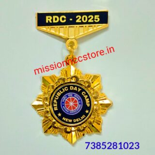 NSS RDC Camp Badge 2025 | NSS RDC Camp Badge metal 2025 | NSS Republic Day Camp Badge 2025