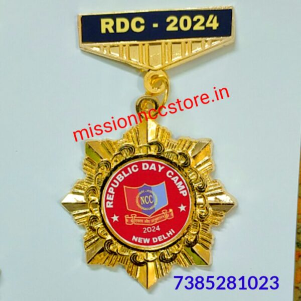 NCC RDC Camp Badge 2025 | NCC RDC Camp Badge New Delhi metal 2025 | NCC Republic Day Camp Badge 2025