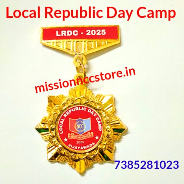 LRDC Vijayawada NCC Camp Badge 2025 | Local Republic Day Camp NCC Badge 2025 | NCC Local Republic Day Camp Badge 2025 | NCC LRDC Camp badge 2025